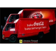 terpal truk coca cola