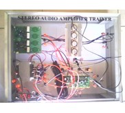 stereo power amplifier trainer