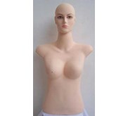 Patung setengah badan kepala wanita gundul