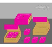 mooncake box ( kotak kue bulan)
