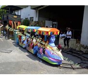 kereta Mini Triplek Dobel Loko Argo Krisna Fiber