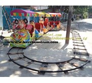 Kereta Mini Mainan Anak Triplek Dobel