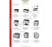 gas open burner w/ oven , gas open table top dan gas griddle standing