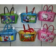 Bath Tools Set + Keranjang