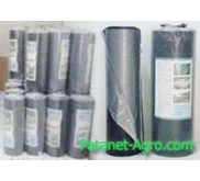 Plastik Mulsa, Mulsa Hitam Perak uk 120 cm x 30 Mikron x 500 Mtr ( 16 kg/ Rol)