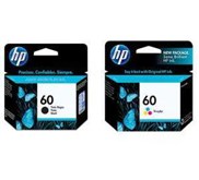 Tinta Cartridge HP 60 ( Black) & Hp 60 ( Color) Asli Original ( Komputer Bintaro, Pondok Indah, Rempoa, Ciputat, Lebak bulus, Pondok Pinang, RS FATMAWATI Jakarta Selatan)