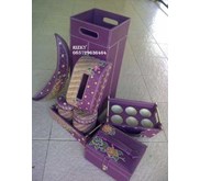 set toples kaca batik vinyl