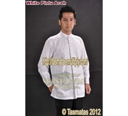 Baju Koko Tasmatas – Model White Pintu Aceh