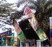 Cloth Banner / Kain sintetis