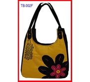 EB-002F Ethnic Bag Yellow Flower