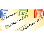 Les Privat MS OFFICE 2007 ( Word, Excel, Power Point) hanya Rp. 300.000, - di daerah Tulangan - Sidoarjo