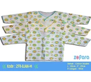 ZFR-BJAN-M : Baju Panjang NB Neci Motif-3H