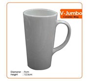 CM V Jumbo - Mug/ Gelas Keramik Promosi/ Souvenir/ Merchandise/ Gift