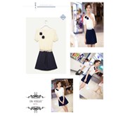 Sweet Japanese Princess Sleeves Dress ENA030511