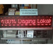 PAPAN PROMOSI/ Nama ELEKTRONIK/ Running Text/ di MAKASSAR ( beserta harga)