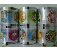Plastik Lid Cup / Tutup Gelas Aqua Bergambar dengan panjang 200 m ( Garansi ! ! ! ! )