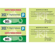 Kartu Tanda Parkir