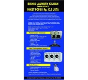 Paket usaha laundry kiloan