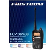 HT FIRSTCOM FC-136 VHF + Radio FM Murah dan Bergaransi