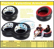 Grosir barang unik sofa polkadot n sofa valentine murah