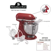 KITCHEN AID KSM-150 ( Artisan)