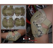9 mm TACTICAL X-Tak PAD COKLAT ARMY