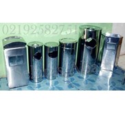 Tempat Sampah Stainless Motif