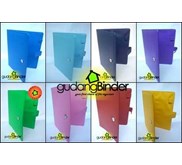 Binder dan Agenda Polos Kulit Jeruk