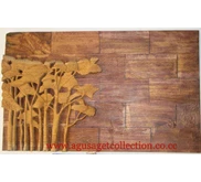 ' Mysterious Aspen Trees' a RELIEF WOOD CARVING