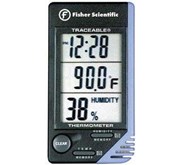 Traceable; Thermometer/ Clock/ Humidity Monitor