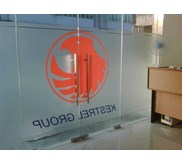 STIKER KACA PARTISI KANTOR
