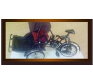 Becak Penang, Penang Bicycle. Traditional Bicycle