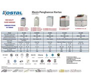 Mesin Penghancur Kertas Paper Shredder KOSTAL Ukuran Besar