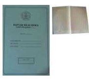 Buku Daftar Nilai Siswa PAUD, TK, SD, SMP, SMK, SMA, MI, MTs