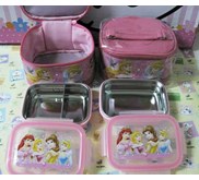 Lunch Box Set 2 Princess Stainless Steel
