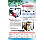 WATER PUMP TSURUMI HONDA & ROBIN
