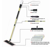 Microfiber Flat Mops : : Multi mop