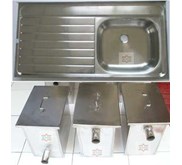 Sink stainless | Bowl Sink | Meja Cuci Piring | Sink Stainless | grease trap stainless | singgle Bowl sink | double Bowl Sink | Alat penyaring lemak | Triple Bowl Sink | wastafel stainless