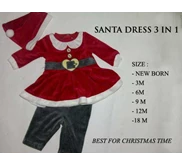 Santa Dress 3in1 for christmas
