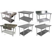 meja stainless...., Work table stainless, meja dapur stainless, meja kantin stainless, meja laboratorium bahan stainless, Kitchen ta