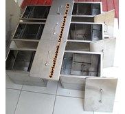 penyaring lemak | grease trap stainless | penjebak lemak | saringan lemak | sink stainless