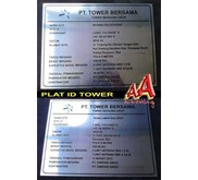 Plat Identitas Tower
