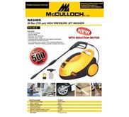 Jet cleaner Mcculloch
