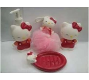 bathroom set, Helllo kitty, perlengkapan mandi, hello kitty