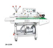 Continuous-Type Sealing Machine ( with Data Printing and Vacuum Suction Device )