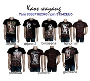 Kaos seri wayang Funkzen