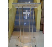 Podium Acrylic Gereja