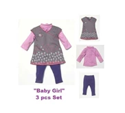 Baby Girl Pink 3pcs