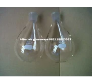 Kami Menjual labu evavorator/ nasu flask dengan ts joint berbagai ukuran dari 100ml, 250ml, 500ml pyredx