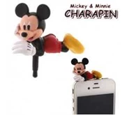 Disney Mickey Mouse Charapin Earphone Jack Accessory